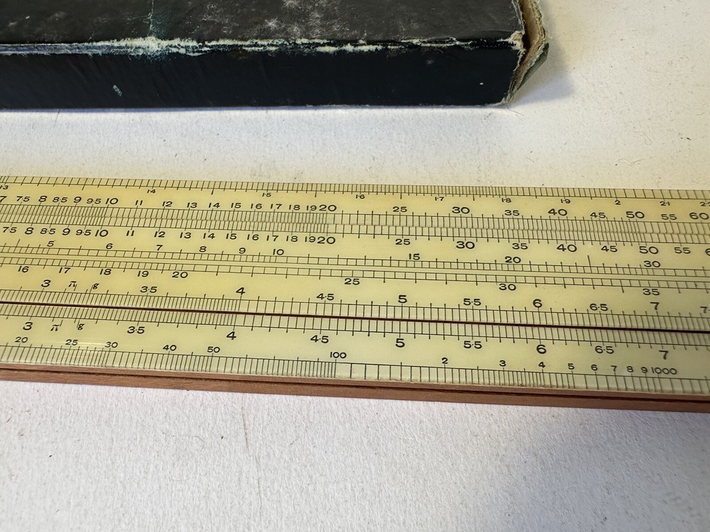 UNIQUE UNIVERSAL SLIDE RULE in ORIGINAL CASE DRAWING INSTRUMENT