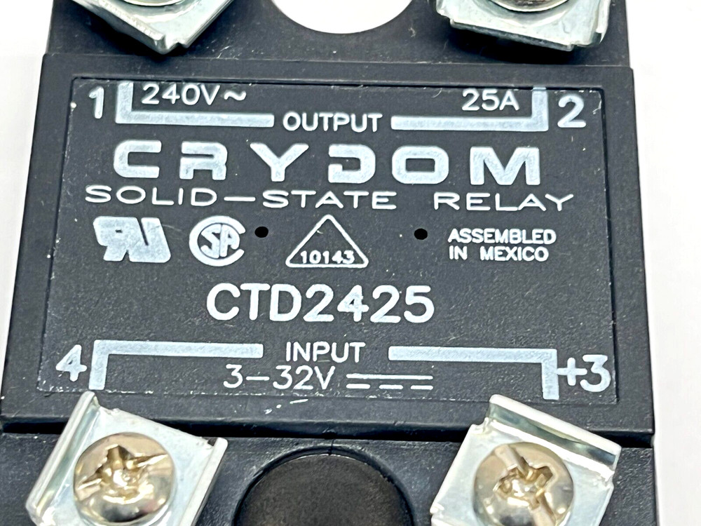 Crydom CTD2425 Solid State Relay 3-32V Input 25A 240V Output