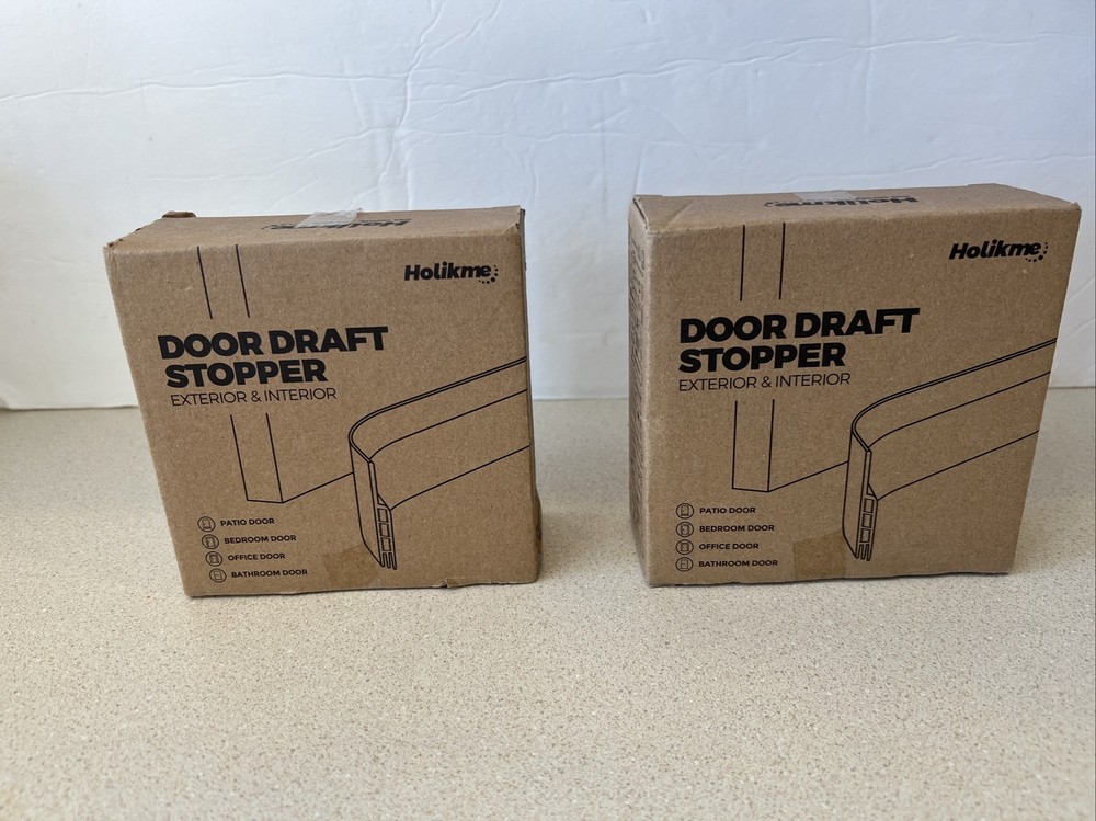 2  Holikme Door Draft Stopper Draft Blocker