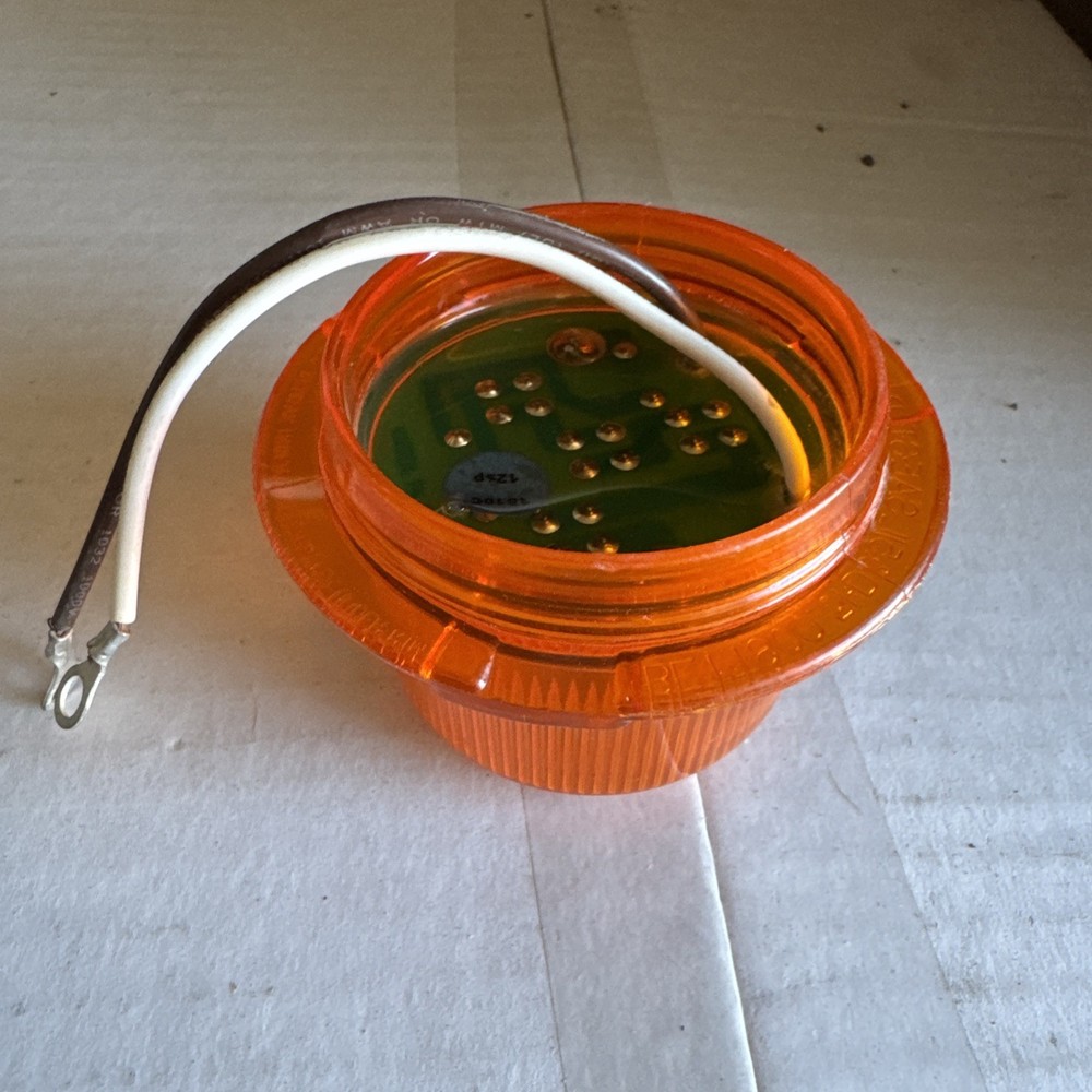 Betts 510012 Clearance Light, Insert Deep Amber