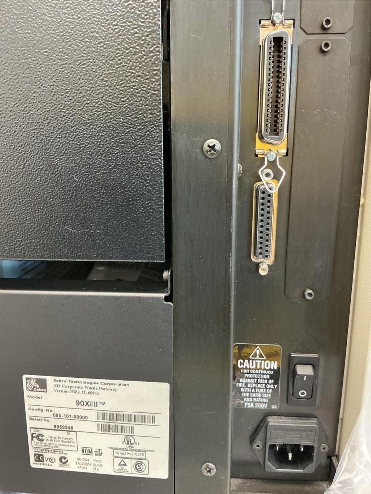 Zebra 90XiIII Thermal Transfer Label Printer