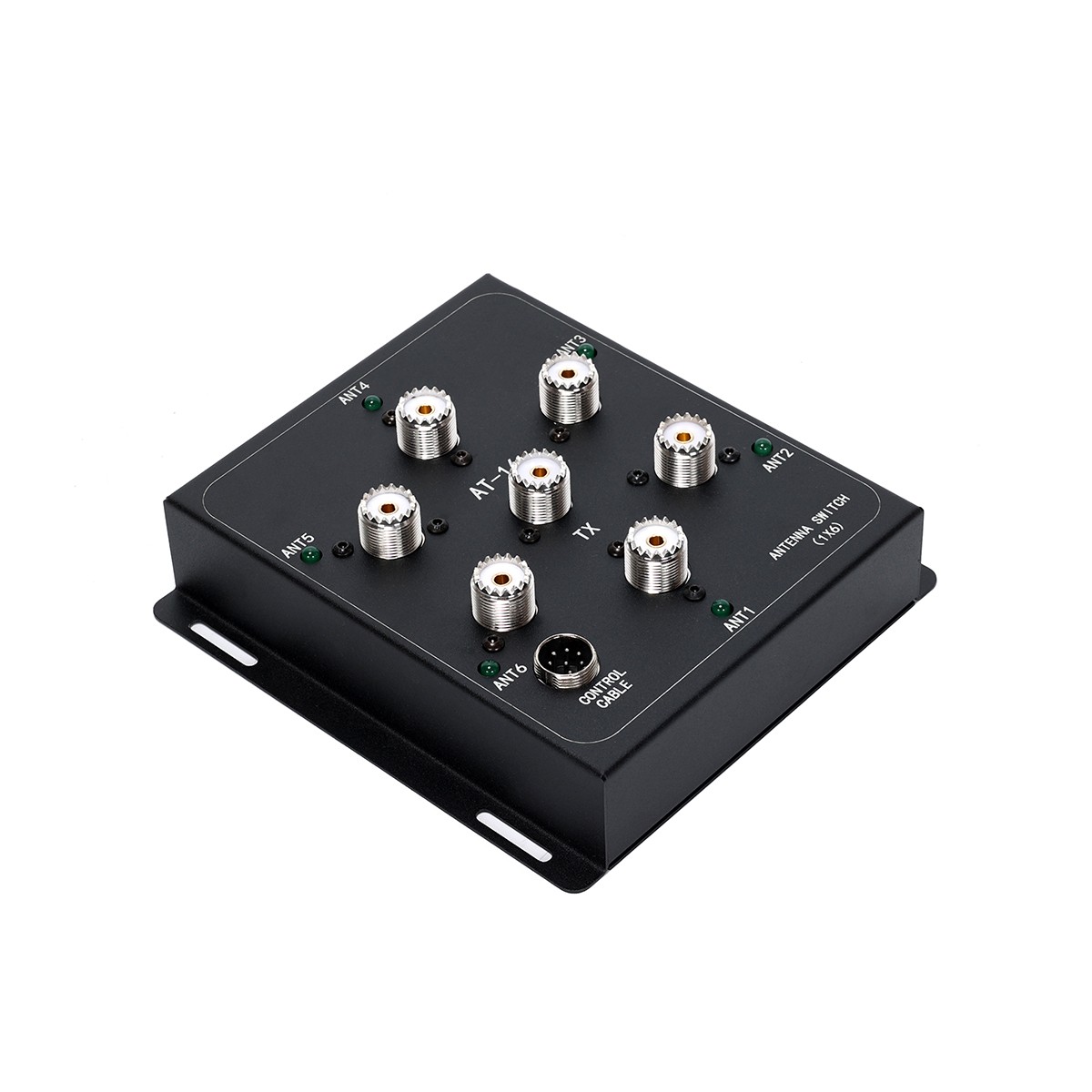 AT-16-2 6-Way Coax Remote Antenna Switch KIT 1.8MHz-30MHz 800W PEP