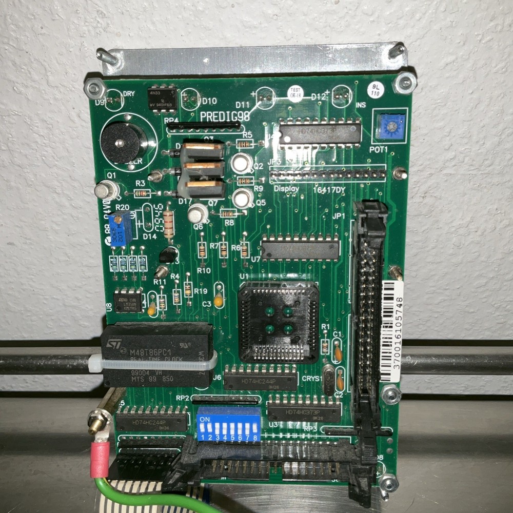 Tuttnauer PREDIG98 Control Panel For 2540EKA/3850EA/3870EA Models TESTED