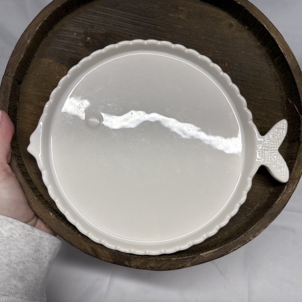 Fish Shaped Serving Platter Mud Pie