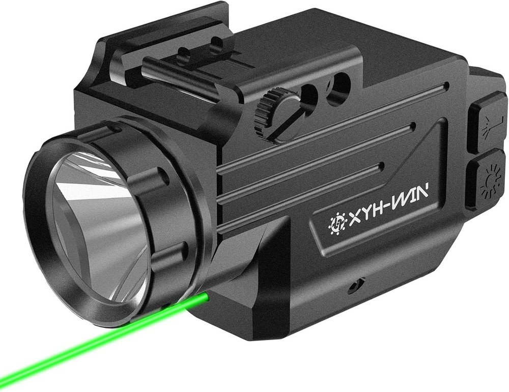 1000 Lumens Light Laser Combo with Strobe Function, Tactical Green