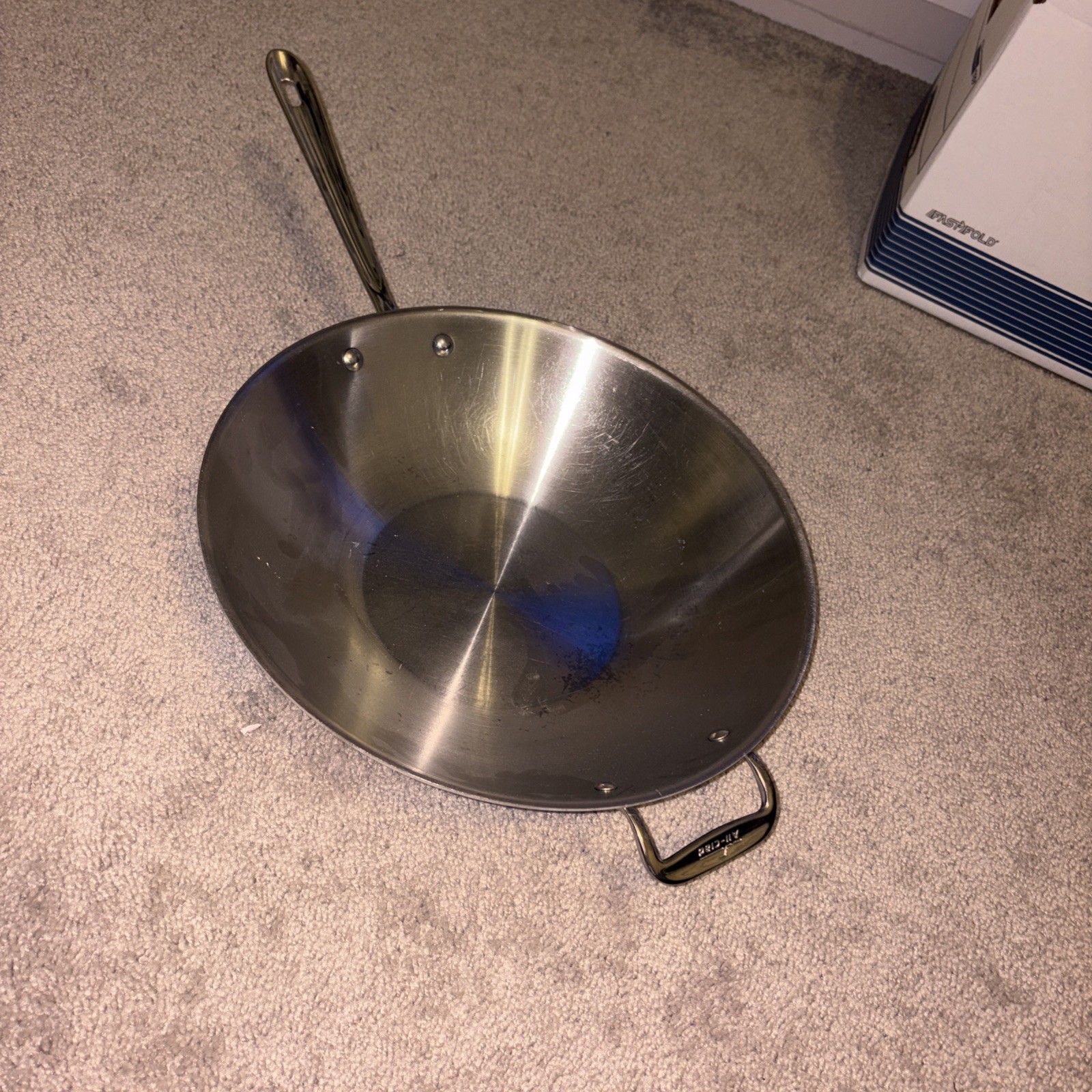 All-Clad D3 Wok eStainless Steel