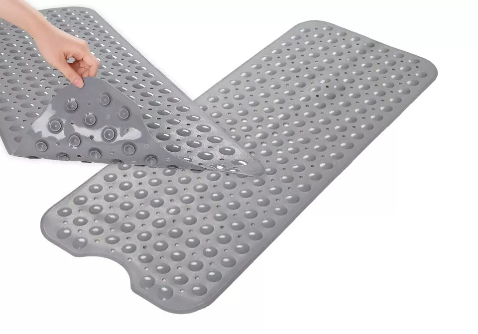 Bath/Tub/Shower Extra Long Mat 40"X16" Anti Slip Antibacterial Machine Washable