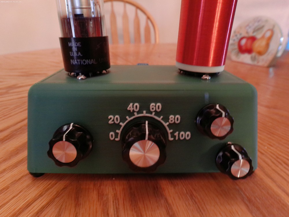 1Q5 PENTODE TUBE AM BDCST/SHORTWAVE REGEN RADIO (545 KHZ TO 15.5 MHZ)