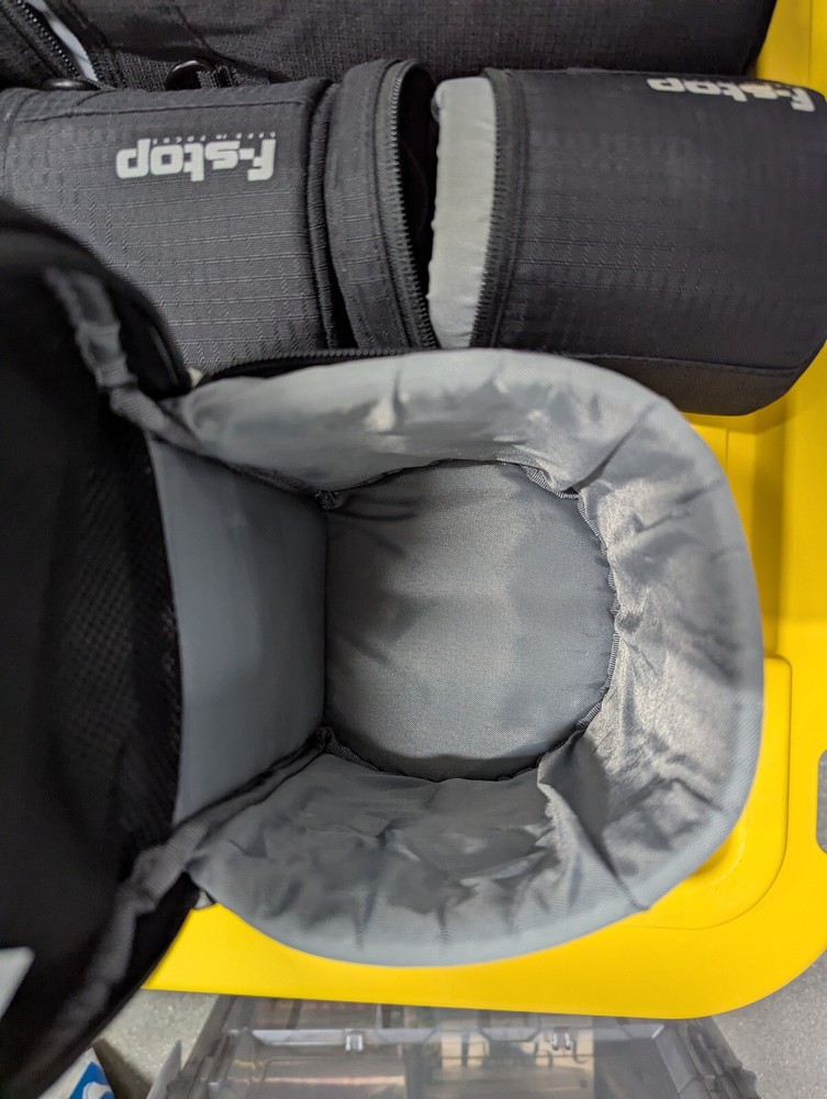 f-stop gear lens barrels small, medium, large