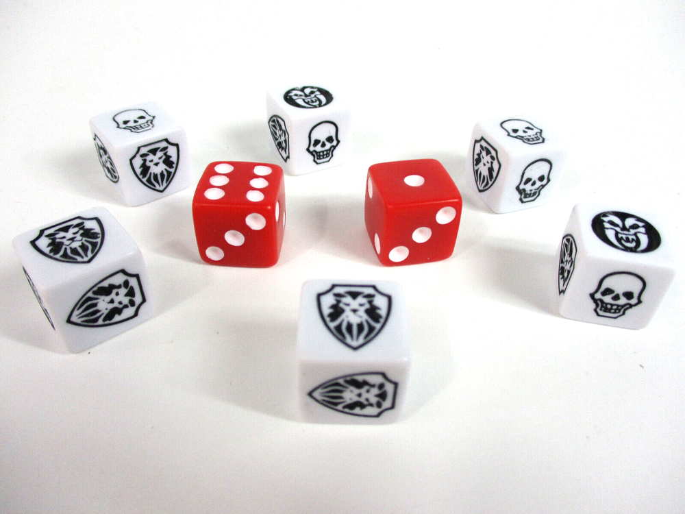 HEROQUEST: Complete DICE Set Avalon Hill NEW!!