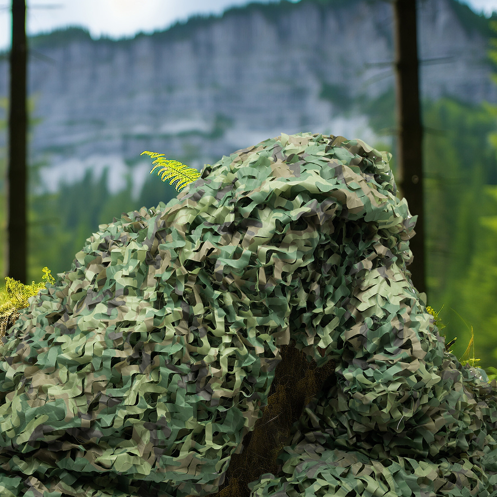 26 X 26 Camouflage Netting Ft Camo Net Woodland Net For Military Camping Hunting