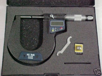 Digital Rotor Micrometer 3-1/2" Depth #3745