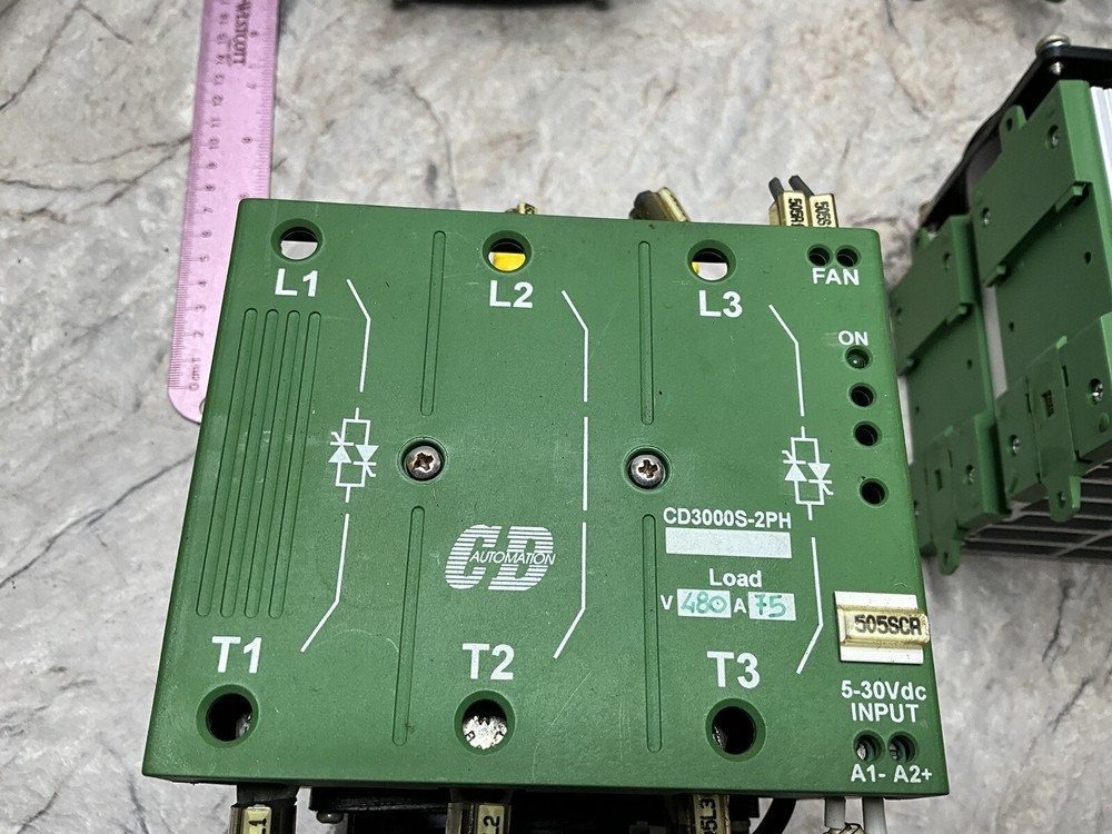 Mesa Electronic CD3000S-2PH Thyristor CD AUTOMATION USED TESTED 5-30 VDC Input