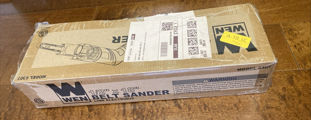 WEN 1/2" x 18" Variable Speed Detailing File Sander Model # 6307