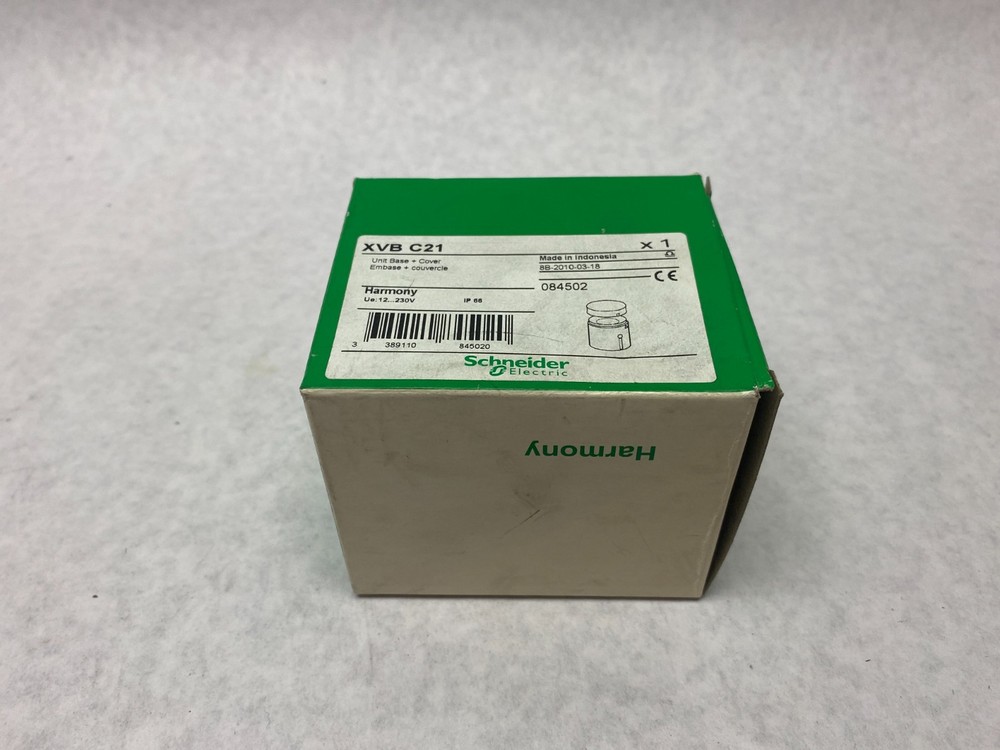 Schneider Electric XVB C21 Harmony Stack Light Beacon Base Unit + Cover 084502