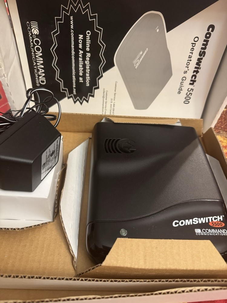 Command Communications ComSwitch 5500 Phone Fax Modem 3-Port Call Switch