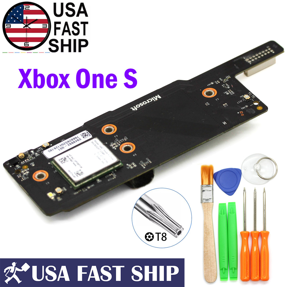 OEM Sync RF Module Power Button Switch Power Eject Board + Tools For Xbox One S
