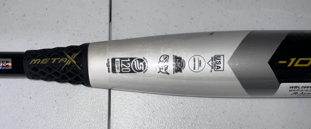 2024 Louisville Slugger META X 32" / 22 oz (-10) Fastpitch Softball Bat NEW