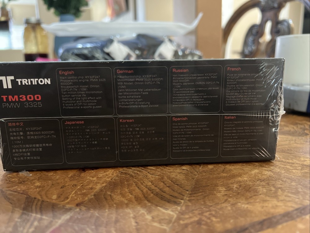 Tritton TM 300 GAMING MOUSE 5000DPI Wired Gaming Mouse NEW!