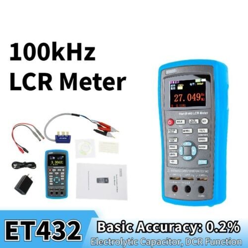 LCR Meter Handheld Capacitance Meter Inductance Meter With Accuracy 0.20%