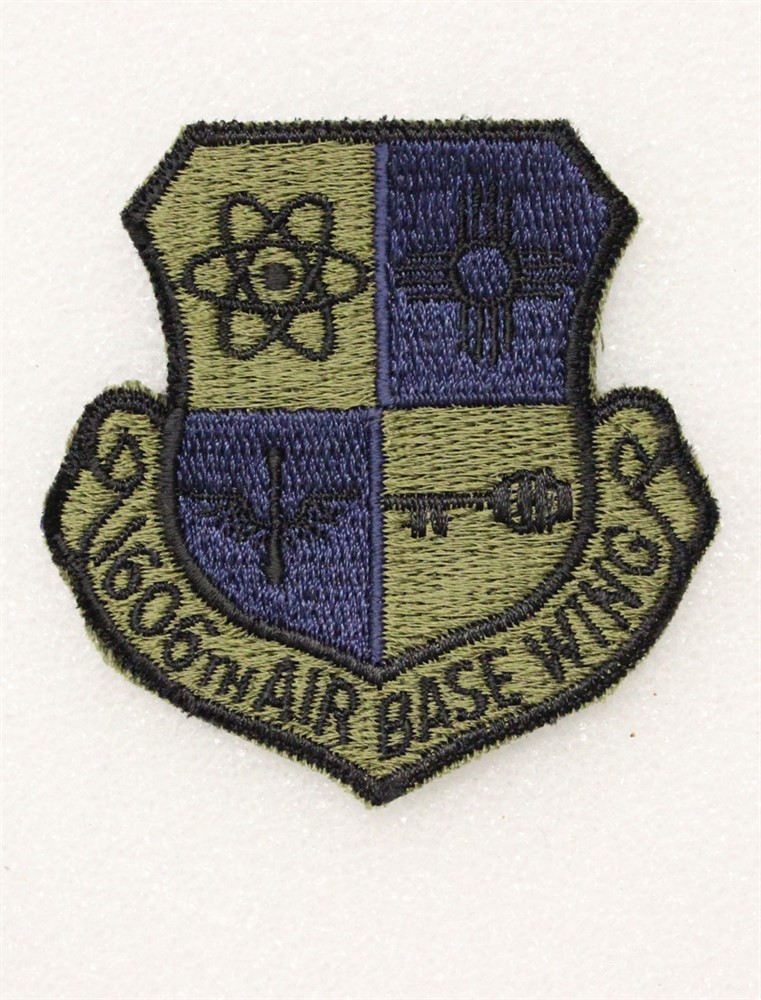 USAF Air Force Patch 4391: 1606th Air Base Wing - subdued