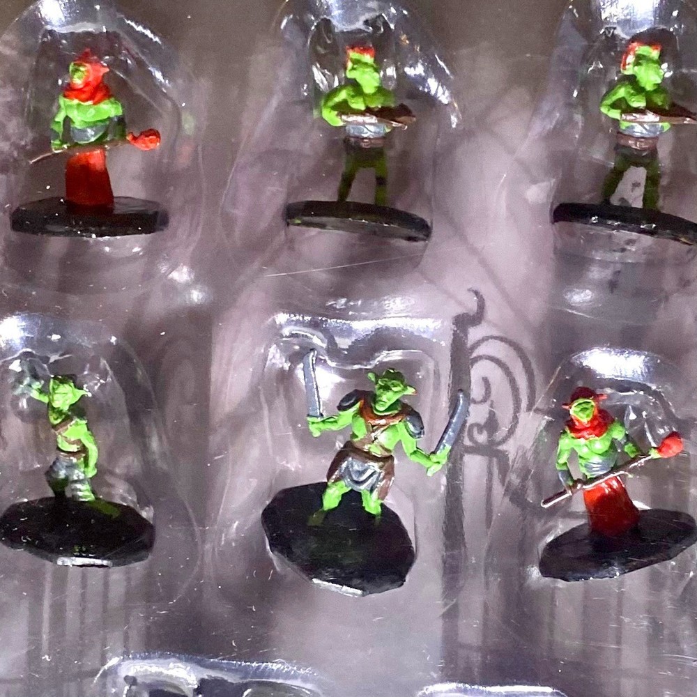 MONSTER Minis Goblins 8-Pack Hand Painted Table RPG Figures D&D Comp. New w/Box