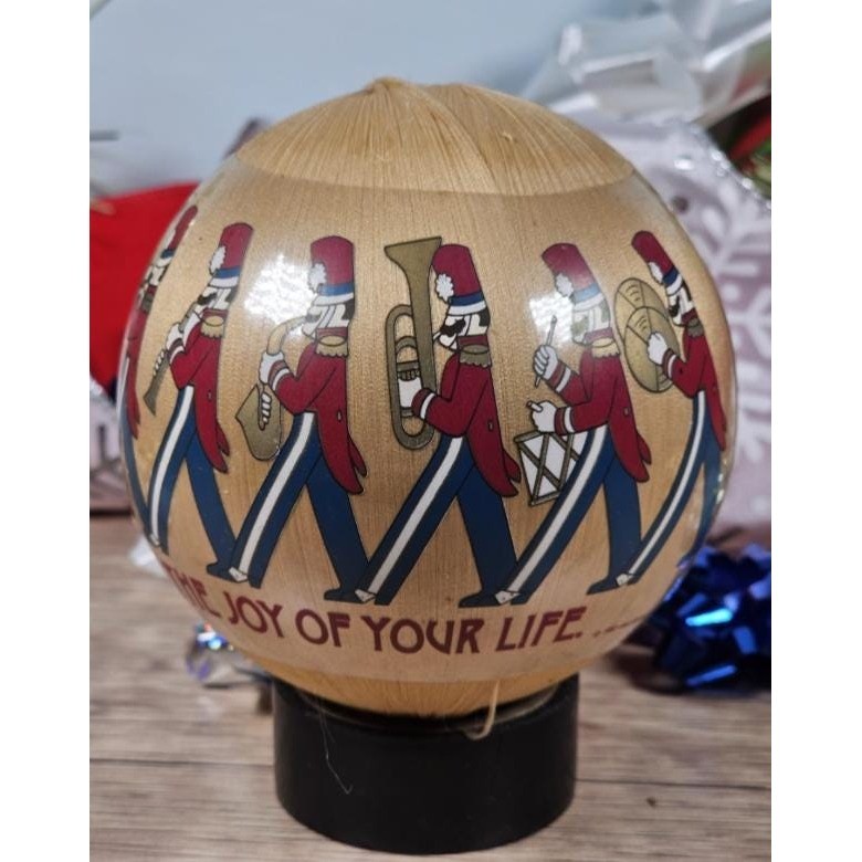 Hallmark 1982 Satin Christmas Ornaments Set of 3 Vintage