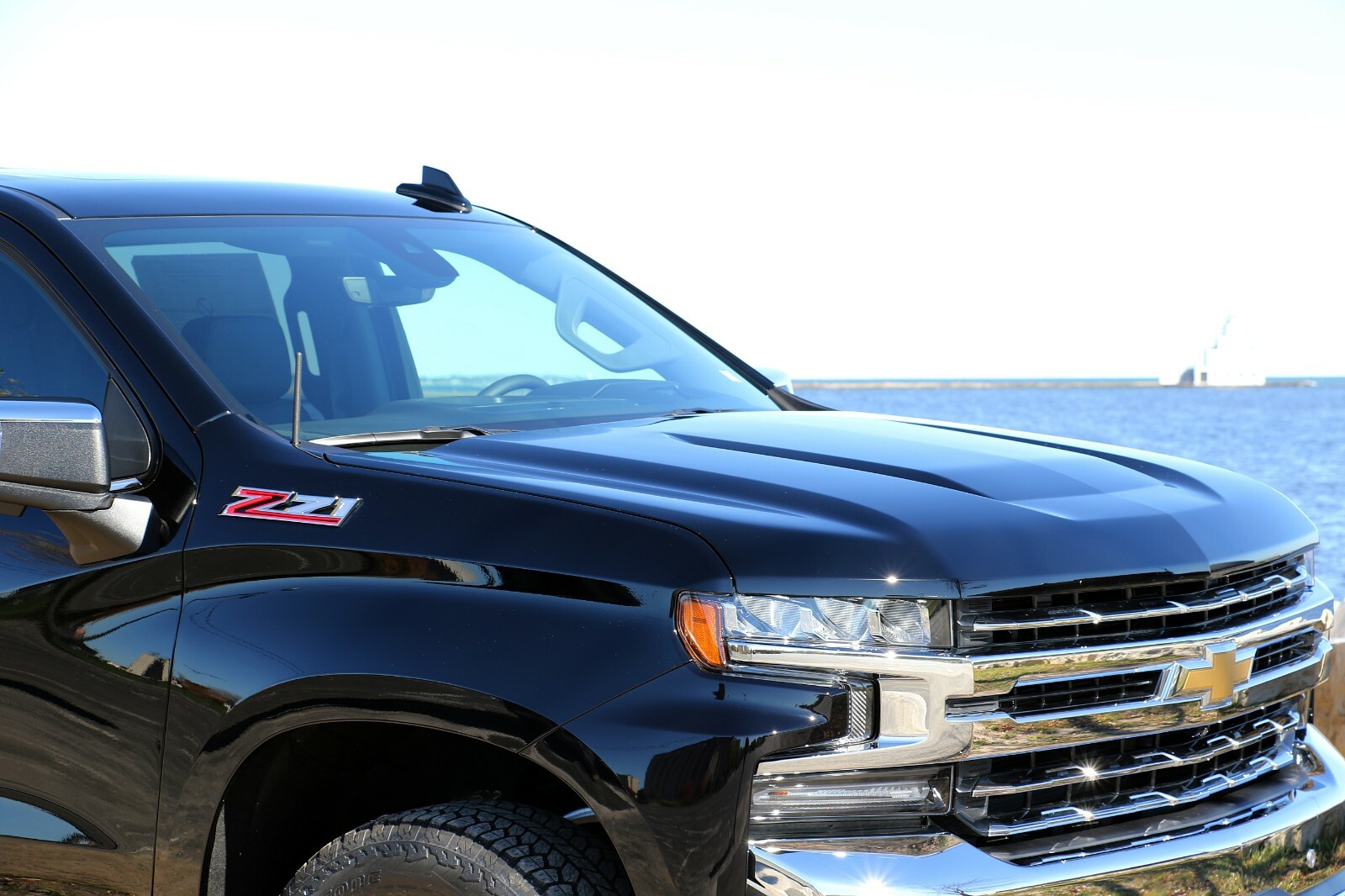 **THE ORIGINAL** 6 3/4" ANTENNA MAST - FITS: 2006-2024 Chevrolet Silverado 1500