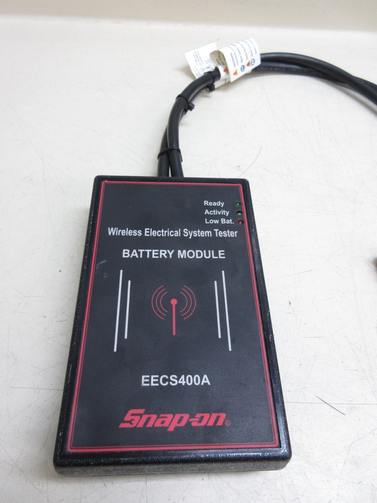 Snap On EECS400A Wireless Electrical Battery System Analyzer w/ Case Used