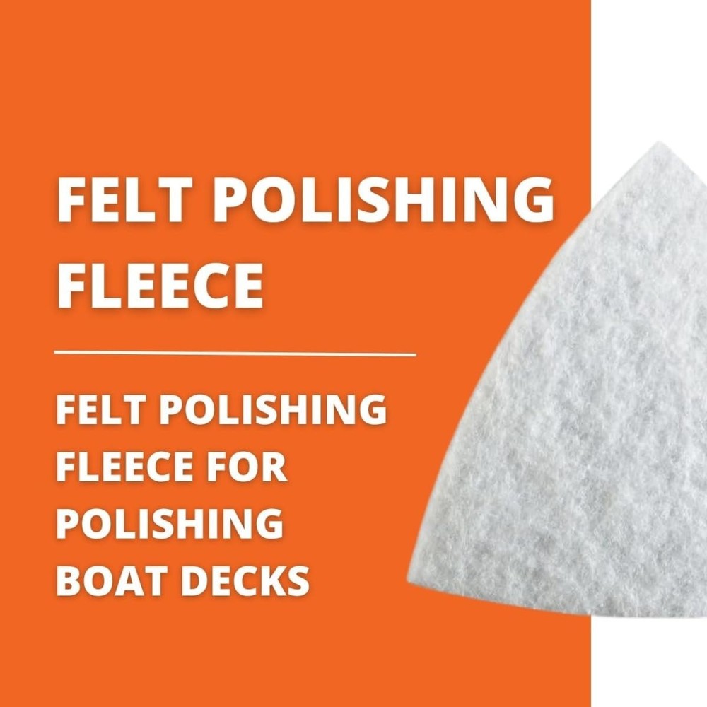 Fein Felt Polishing Fleece for MultiMaster Tools - Multi-colour