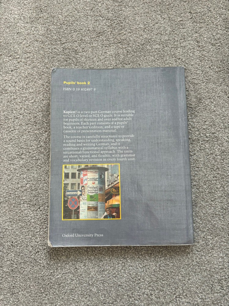 Kapiert!: Pt. 2 by William Rowlinson (Paperback, 1984)