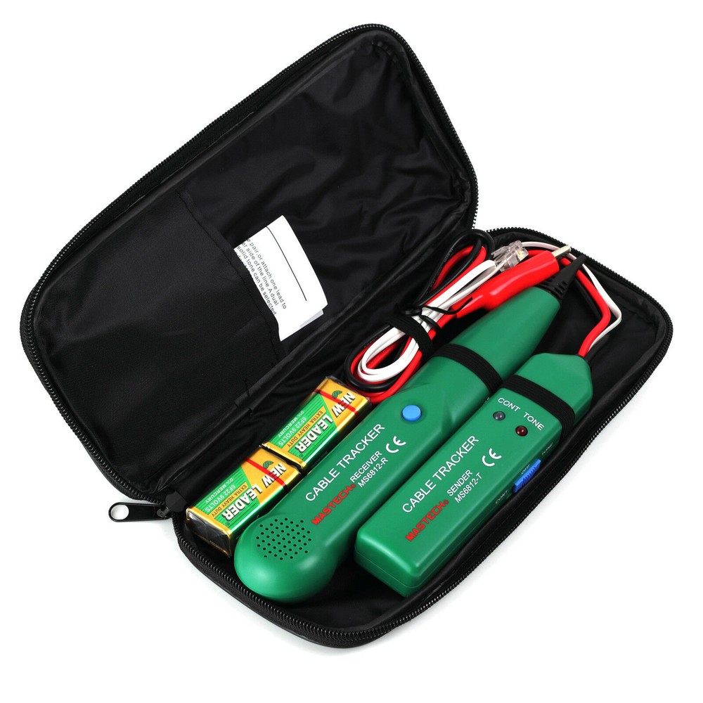 Network RJ11 line finder cable tracker tester audio generator wire tracker pouch