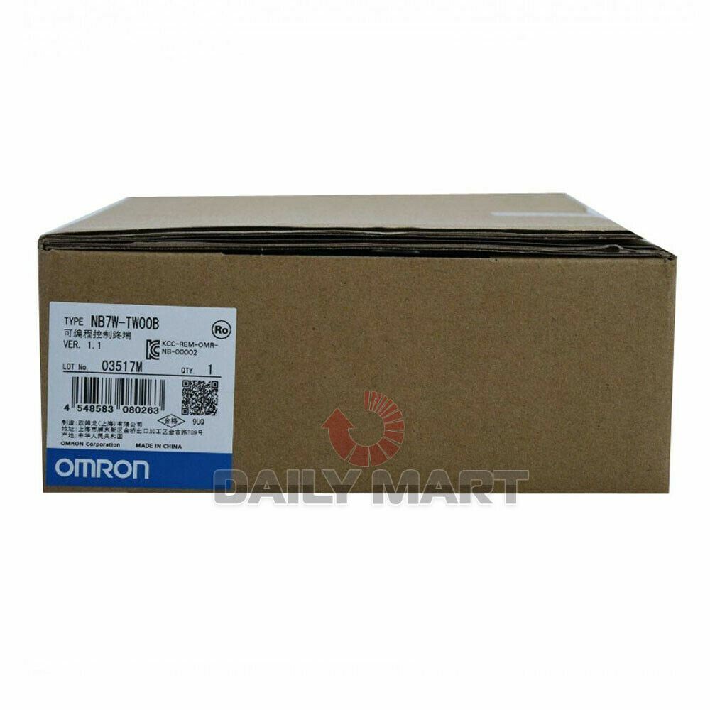 Used & Tested OMRON NB7W-TW00B HMI 7" Touch Screen Panel 24VDC