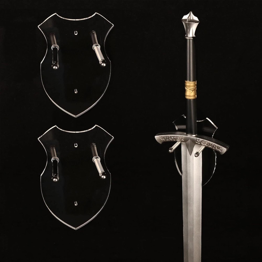 Multi-Purpose Transparent Sword Rack - Easy Assembly Display Solution