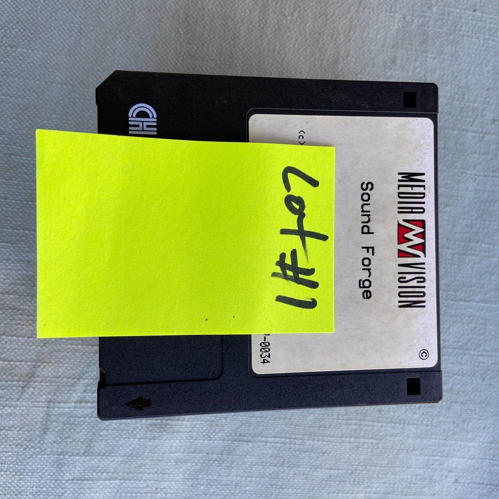 Computer Software Media Vision Sound Forge Thunder Lightning Driver Windows DOS