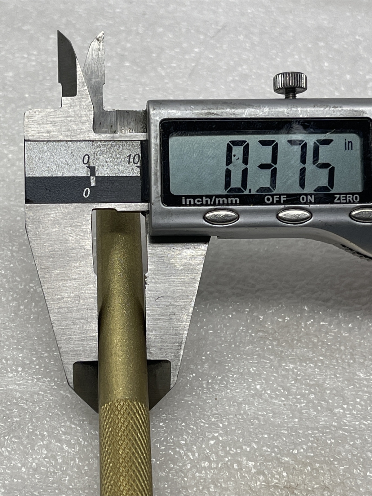 SK Tools 3/8” Brass Drift Punch, 6312, Knurled Shank, 6” Long, USA Made, New