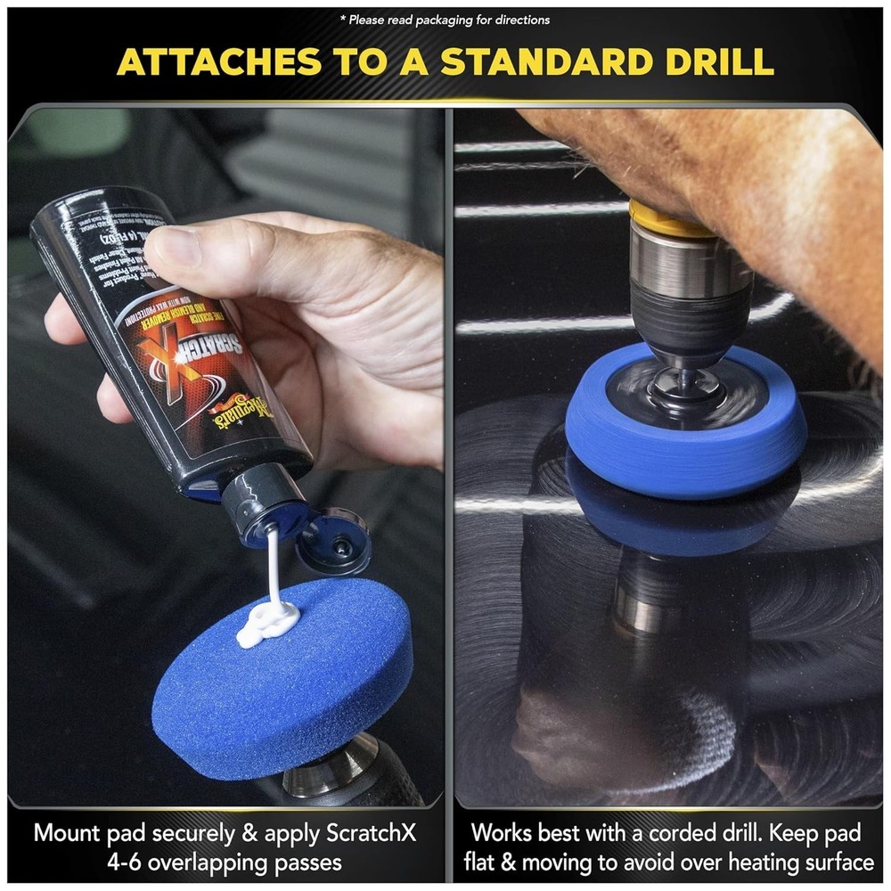 Clear Coat Safe Quik Scratch Eraser Kit with ScratchX & Microfiber Towel