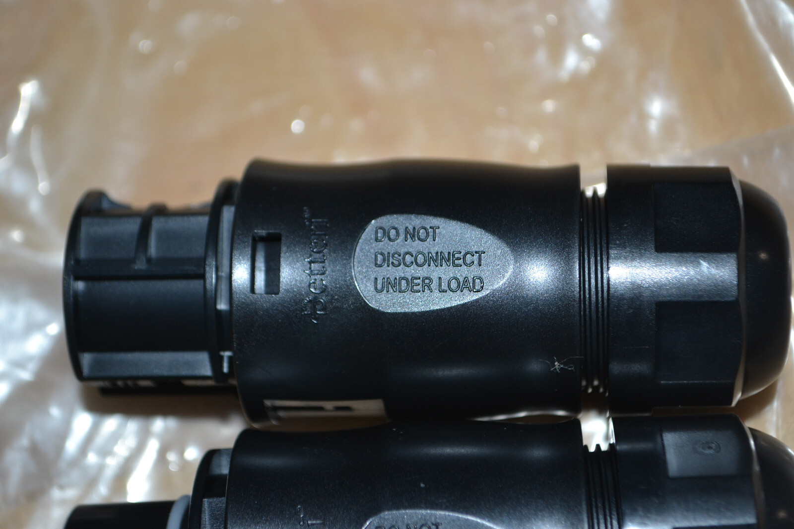 Betteri BC01 Socket Plug Set Photovoltaic Connector 8.5x5x2cm ABS AC Male/female