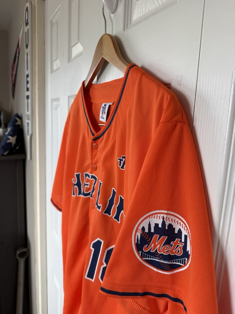 David Wright Michael Cuddyer Autographed Jersey Size Medium New York Mets