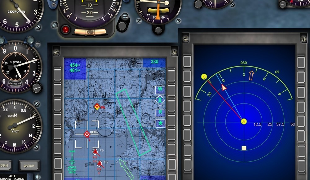 MIG31 FOXHOUND COCKPIT instrument panel CDkit