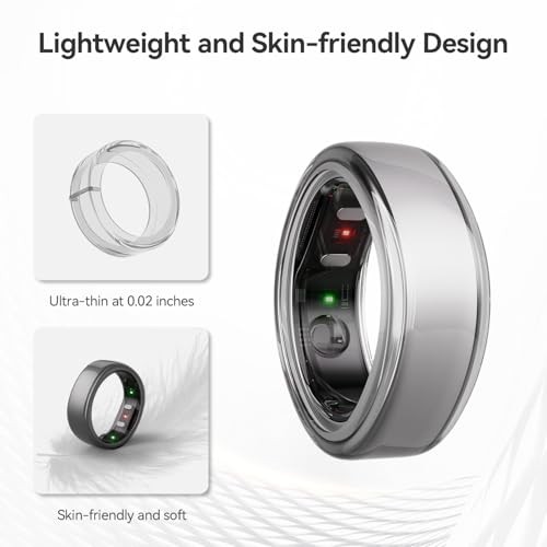 ilicone Ring Protector - Ultra-Thin Transparent Elastic Casemart Ring S