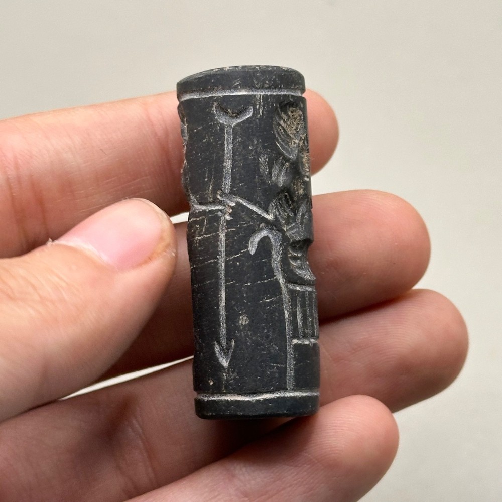 Ancient Near Eastern Stone Intaglio Bead