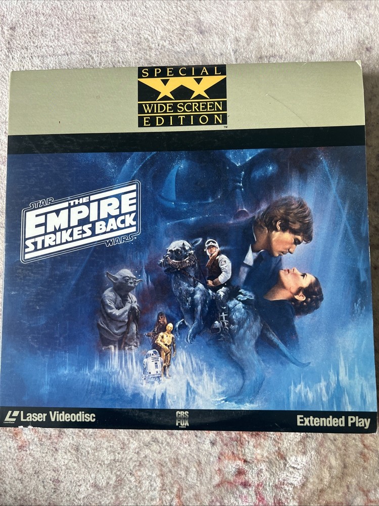 Star Wars The Empire Strikes Back Laserdisc Extended play