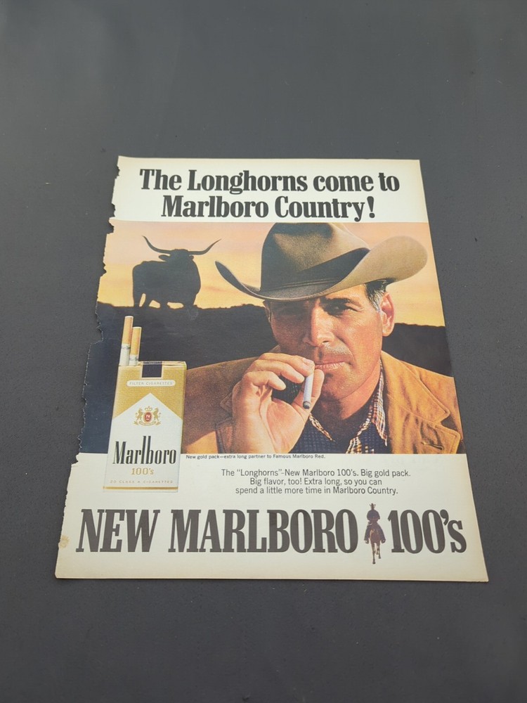 Marb Cigarette Advertisement 1960s