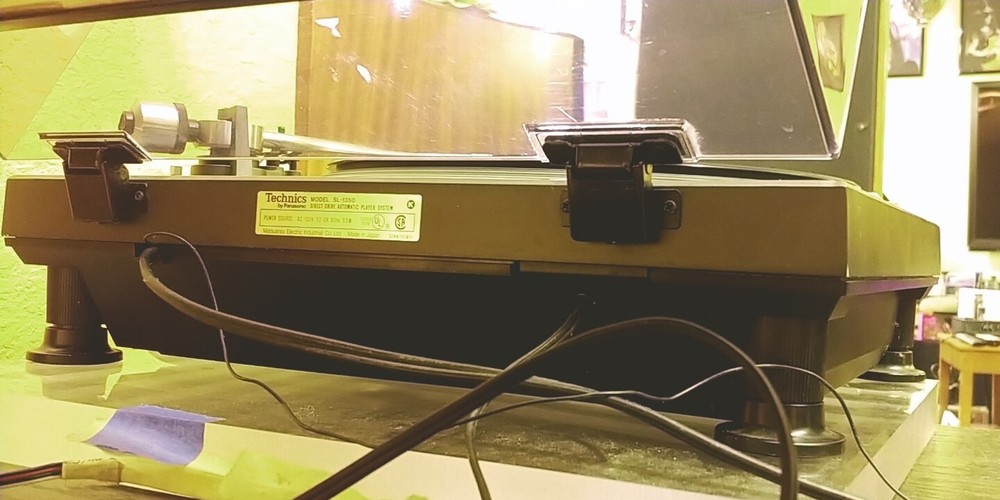 Technics SL-1350 DD Fully Automatic Multiplay Turntable Serviced W/spindles!