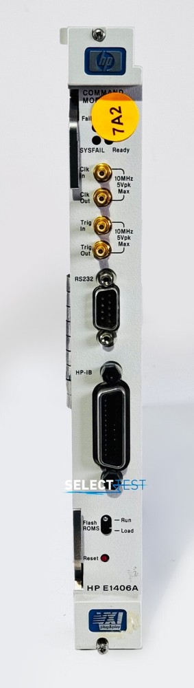AGILENT (HP) E1406A VXI C-SIZED 1-SLOT GPIB COMMAND MODULE **LOOK** (REF.: 978N)