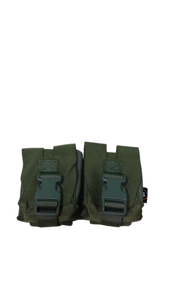 DOUBLE GRENADE POUCH - OD GREEN IDF