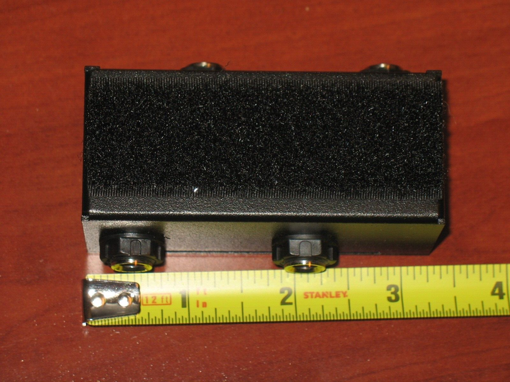 Voodoo Lab Dingus Dual 1/4" Feed-Thru Module for Dingbat Guitar Pedalboard