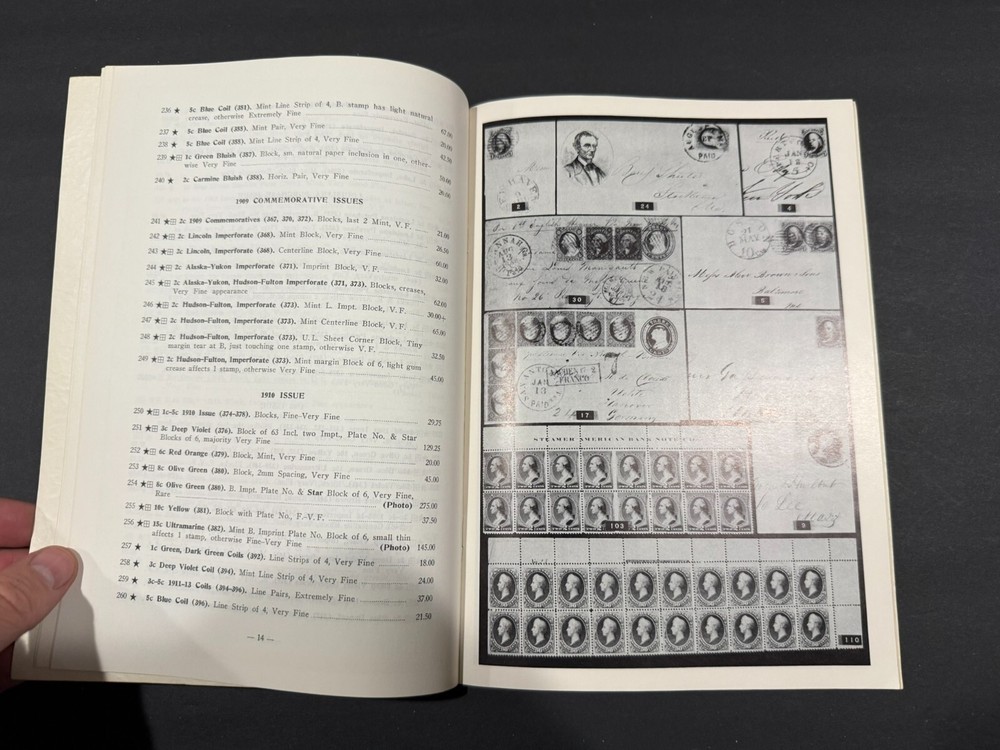 1963-65 Robert Siegel Auction Galleries Stamp Catalogs.....3 Items