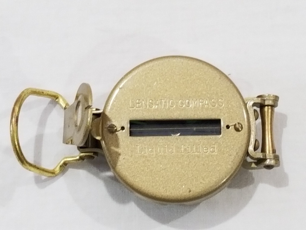 Made in Japan Lensatic Compass Liquid Filled